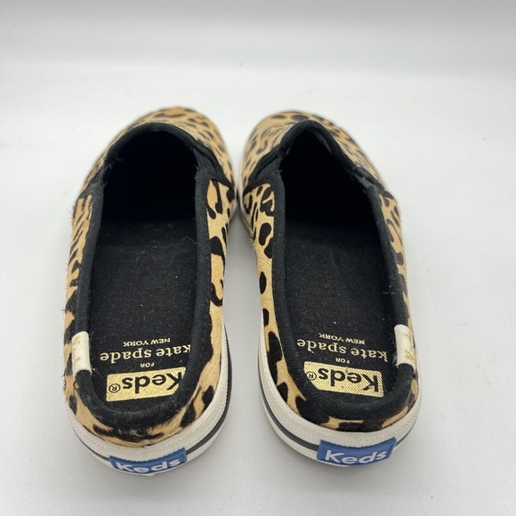 Keds for Kate Spade Double Deck Mule Leopard Print Sneakers - Size 6 - Picture 9 of 10